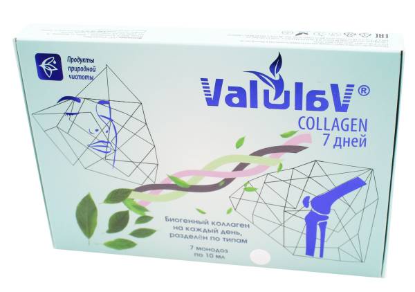 Valulav Collagen 7 дней монодозы Сашера-Мед 70мл фотография